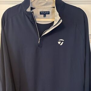 Peter Millar Midnight Blue Quarter-Zip Pullover